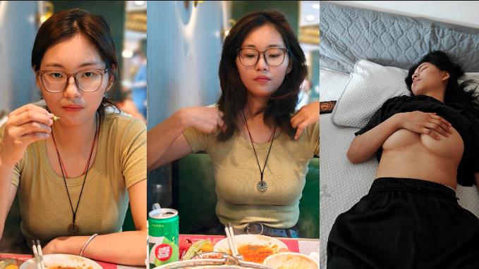 山西大同【余思琪】被渣男男友曝光性爱视频，极品反差眼睛妹雪白巨乳让人鼻血直流