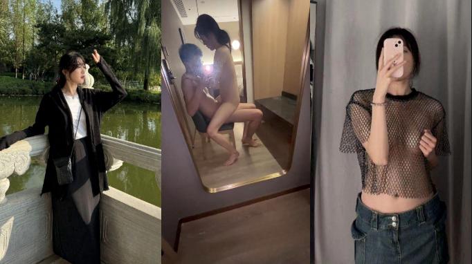 北京大学金融系高材生【向寒月】与男友性爱视频被曝光，顶级颜值校花变身淫骚小母狗