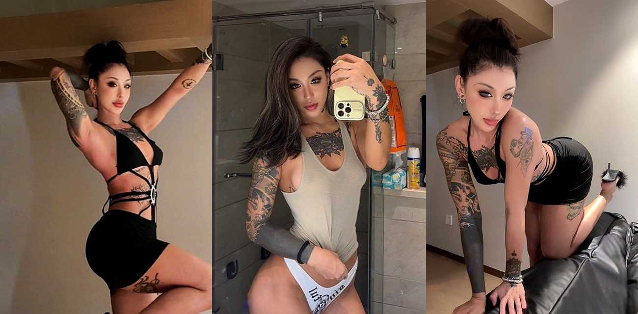 抖音蜜桃臀健身网红【OKUBO大王】不雅视频曝光，符文女神秒变淫骚母狗