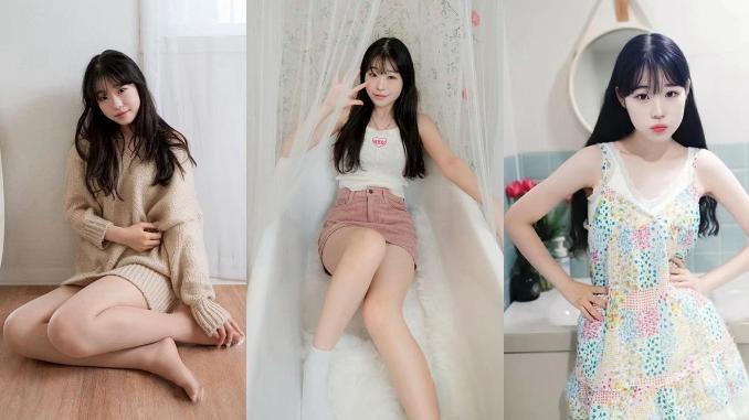 韩国甜美美女【李泰熙】跟教练激情3P啪啪视频流出，亲密酒店骑乘疯狂摇摆