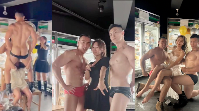 原来这就是富婆爱找男模的原因！谁不爱八块腹肌的专业打桩机呢