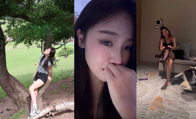 拜金女学生妹【欧阳姗姗】背着男友兼职外围，全国可飞，兔女郎装扮伺候金主爸爸，劲爆视频流出！