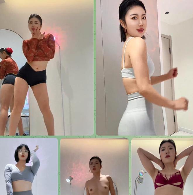 抖音粗腿公主维拉思羽 从裸舞主播到定制女王 腿粗身骚全开挂