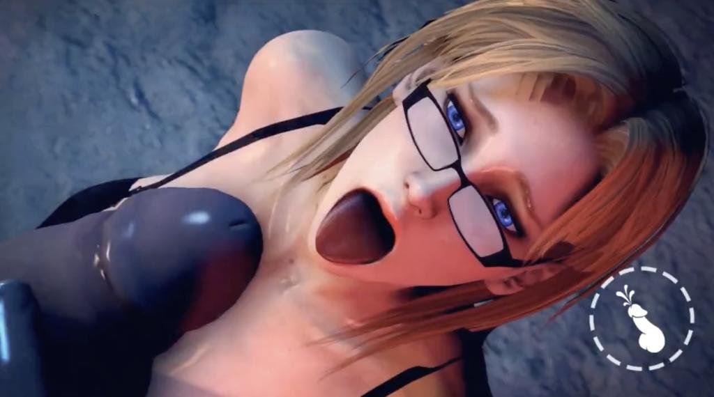 【3D】眼镜娘被两个肮脏的怪物轮流操