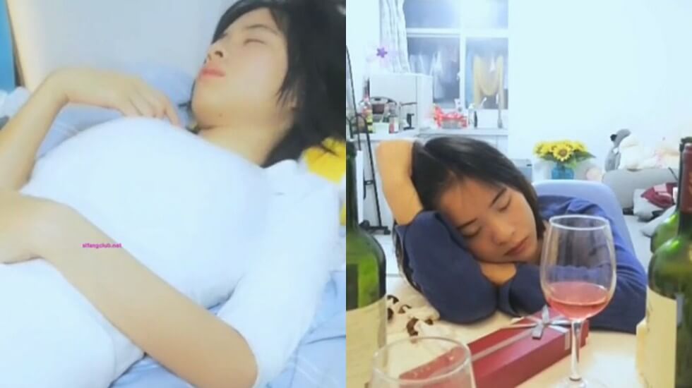 买个手链请到喝酒玩操宿酒迷醉漂亮妹纸刚插入迷迷糊糊给操醒了，越反抗操越猛-无套抽插内射