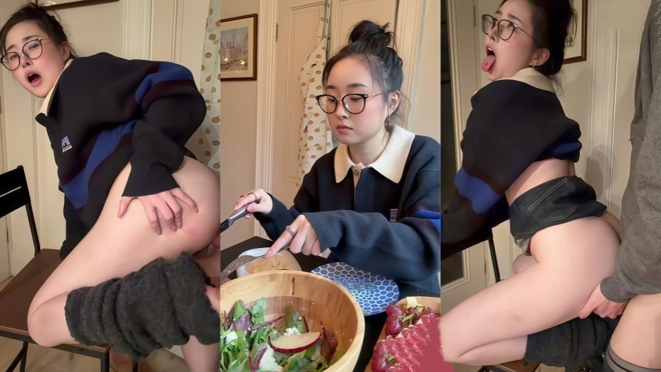 噗噗超市购物偶遇领家大男孩，天冷了去噗噗家里取暖激烈性爱