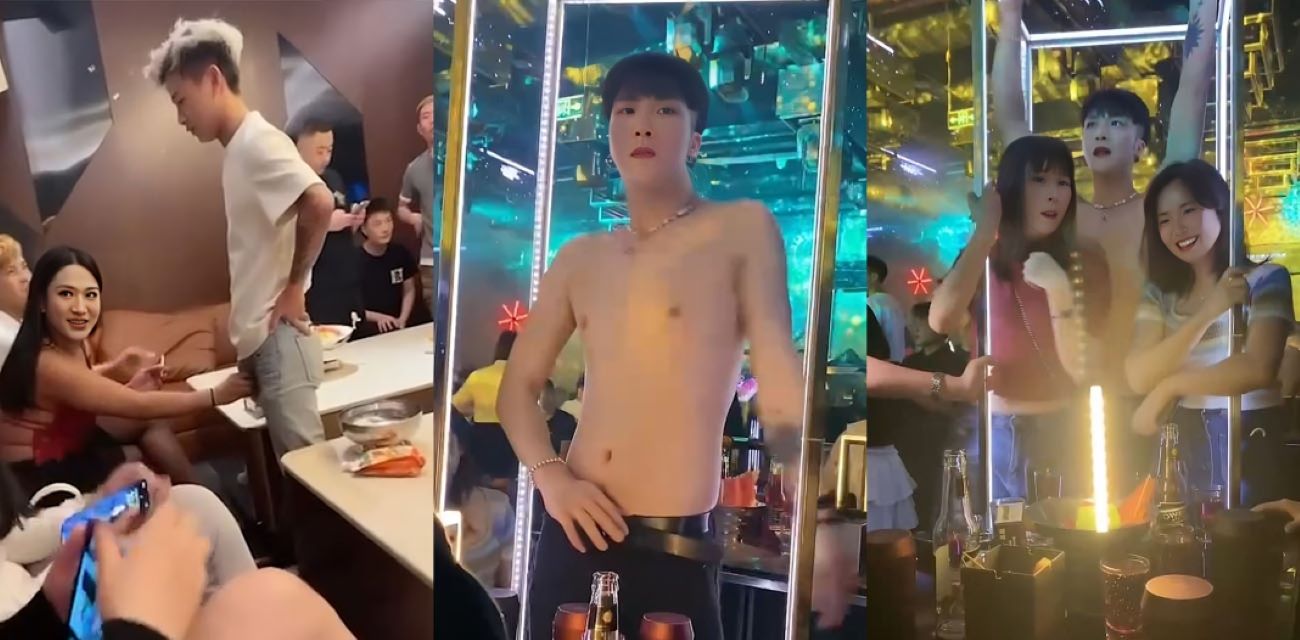 全国牛郎店激增超2000家，像韭菜一样疯长堪称富婆们的专属天堂，大量淫乱视频曝光流出