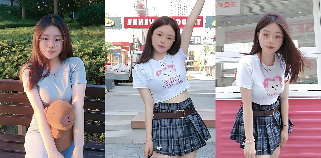 福建大学眼镜妹【杨芷语】虚荣心作祟，背着男友与金主夜夜偷情，被爆大量露脸性爱视频