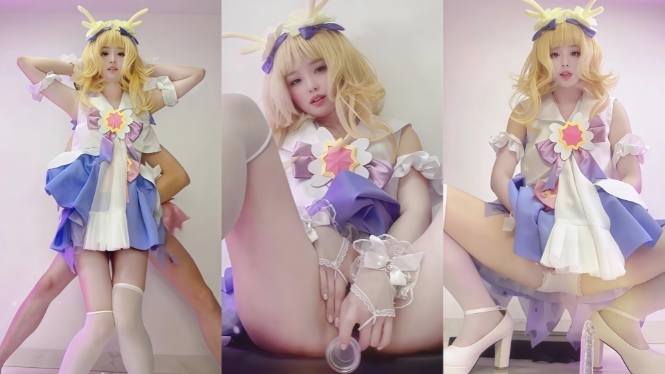 极品嫩妹舞啪福利姬【贝璃珞】猥琐舞蹈，扶瑶直上啪啪颜射