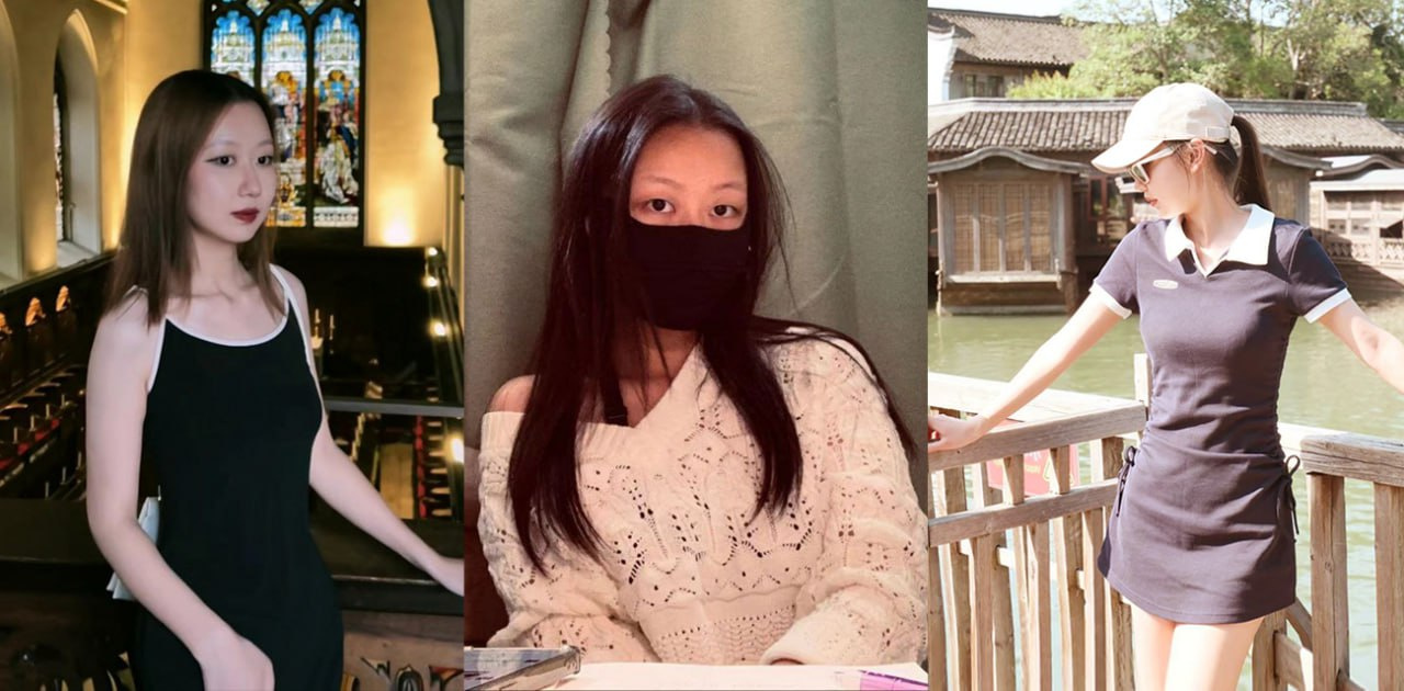 欧洲留学生【周锦汐】性爱私拍，黑丝开档翘臀后入猛干内射，干到双眼无神直翻白眼