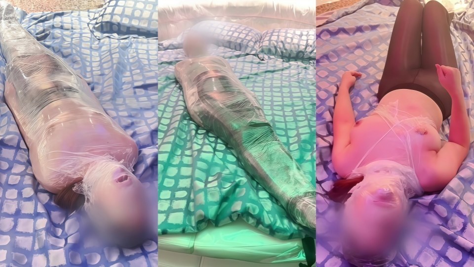 SM调教骚婊尤物体验窒息的快乐