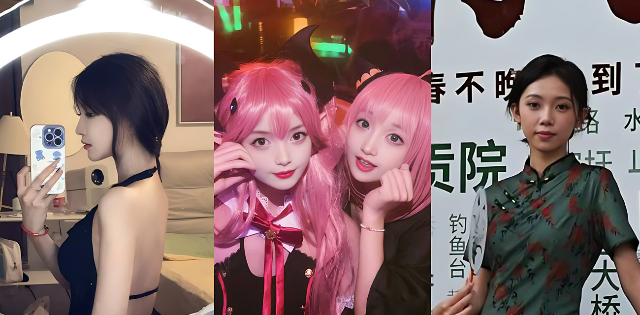 南京顶级福利姬【栗小柔】性爱私拍流出，清纯美女带闺蜜服侍金主，身穿制服爆操双穴场面嗨到飞起