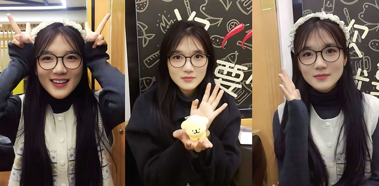 河北师大眼镜妹【吴静涵】初涉性爱竟遇调教大神，扮JK母狗玩无套开发，乖乖女秒变肥臀肉便器